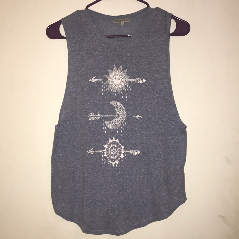 Side cut tank top